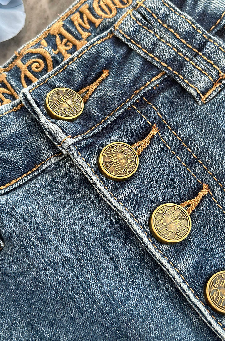 El Dorado Jean (Light Denim) - Kitten D'Amour