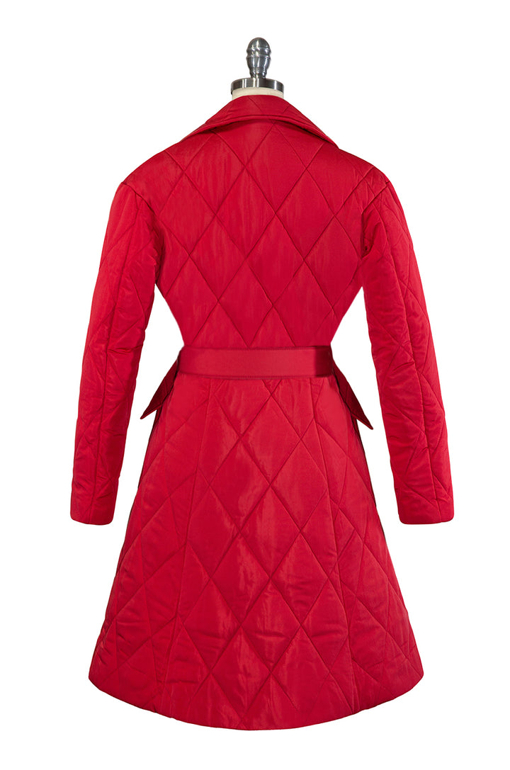 Aspen Puffer Coat (Red) - Kitten D'Amour
