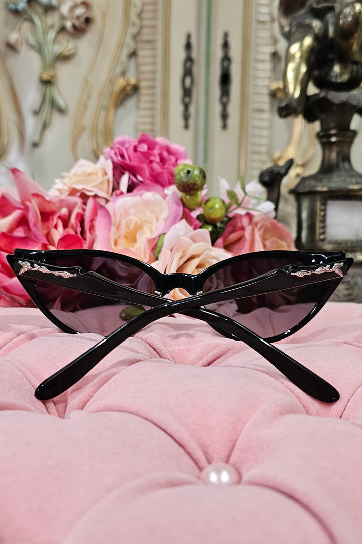 D'Amour Ava Sunglasses (Classic Black) - Kitten D'Amour