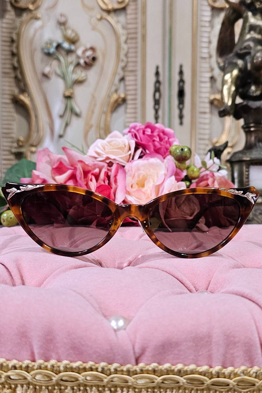 D'Amour Ava Sunglasses (Tortoise Shell Brown) - Kitten D'Amour
