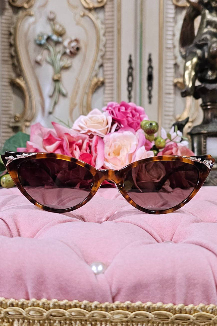 D'Amour Ava Sunglasses (Tortoise Shell Brown) - Kitten D'Amour
