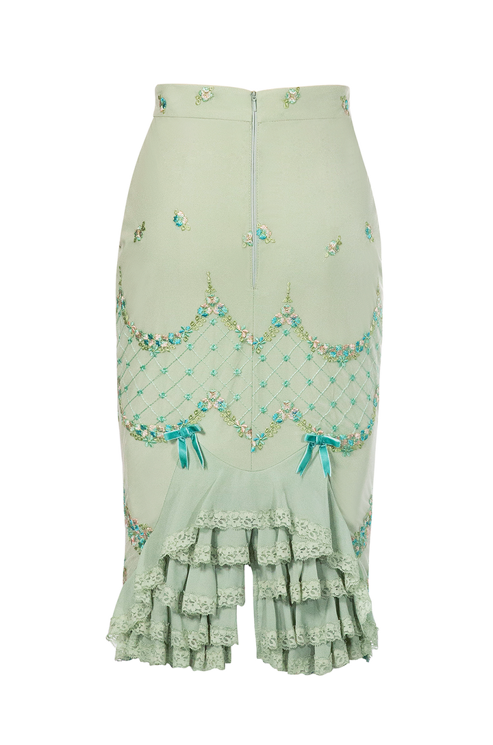 Elysian Wiggle Skirt - Kitten D'Amour