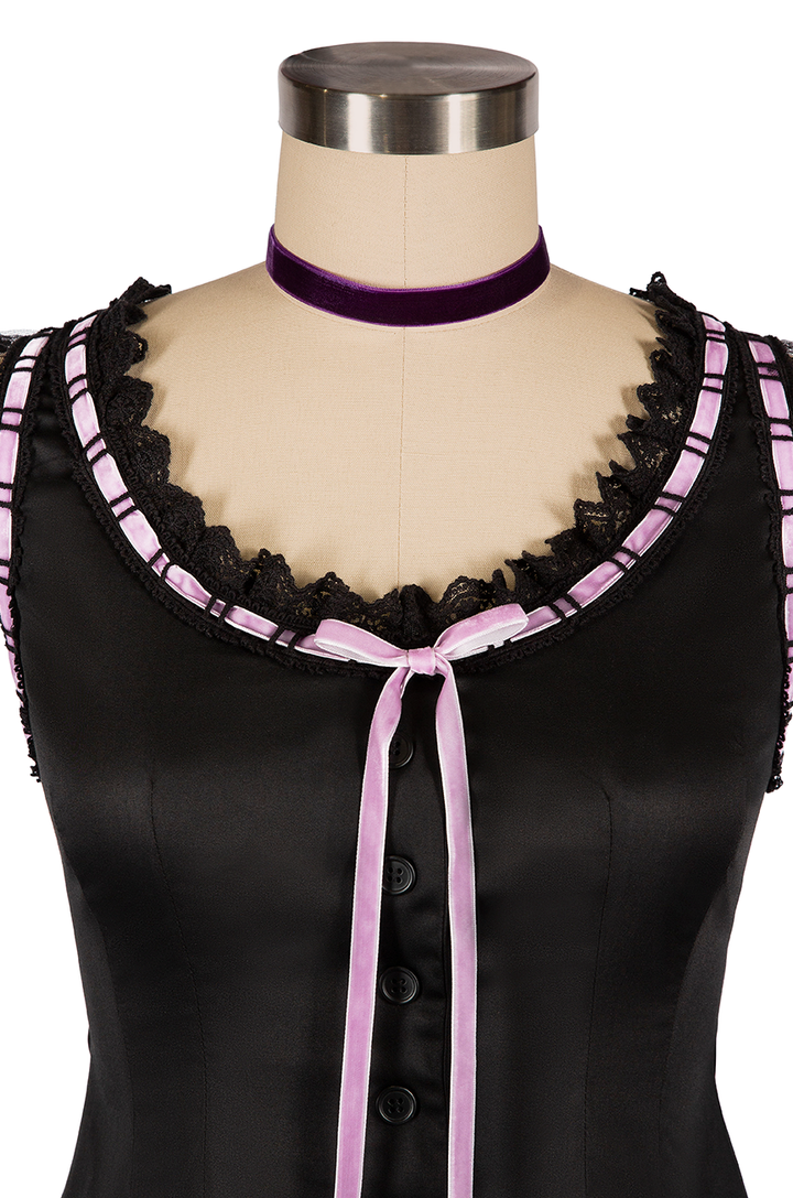 La Fleur Mystique Camisole (Black)