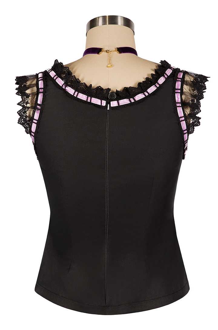 La Fleur Mystique Camisole (Black)