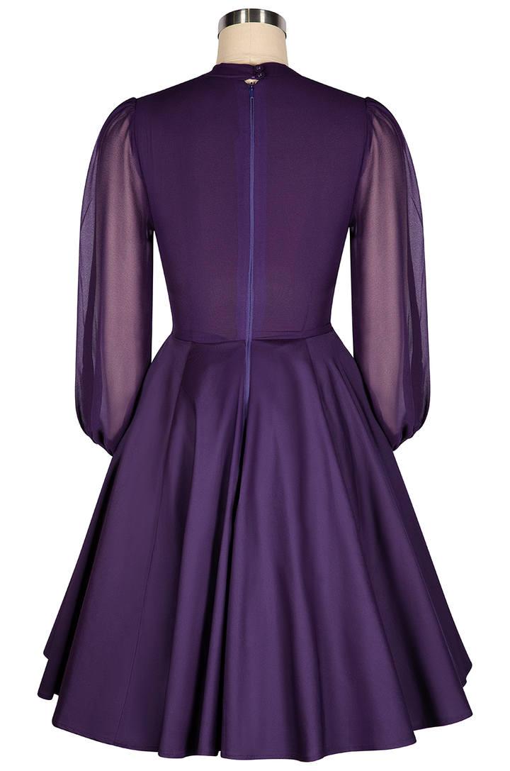La Fleur Mystique Classic Dress (Purple)