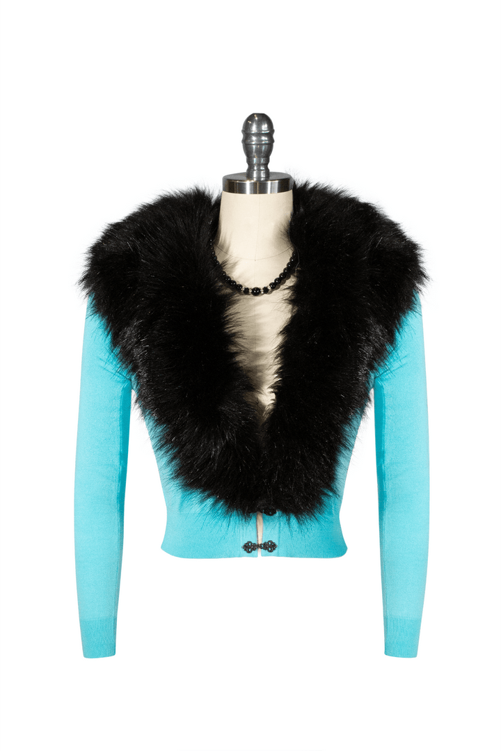 Arabella Wentworth Cardigan (Blue) - Kitten D'Amour