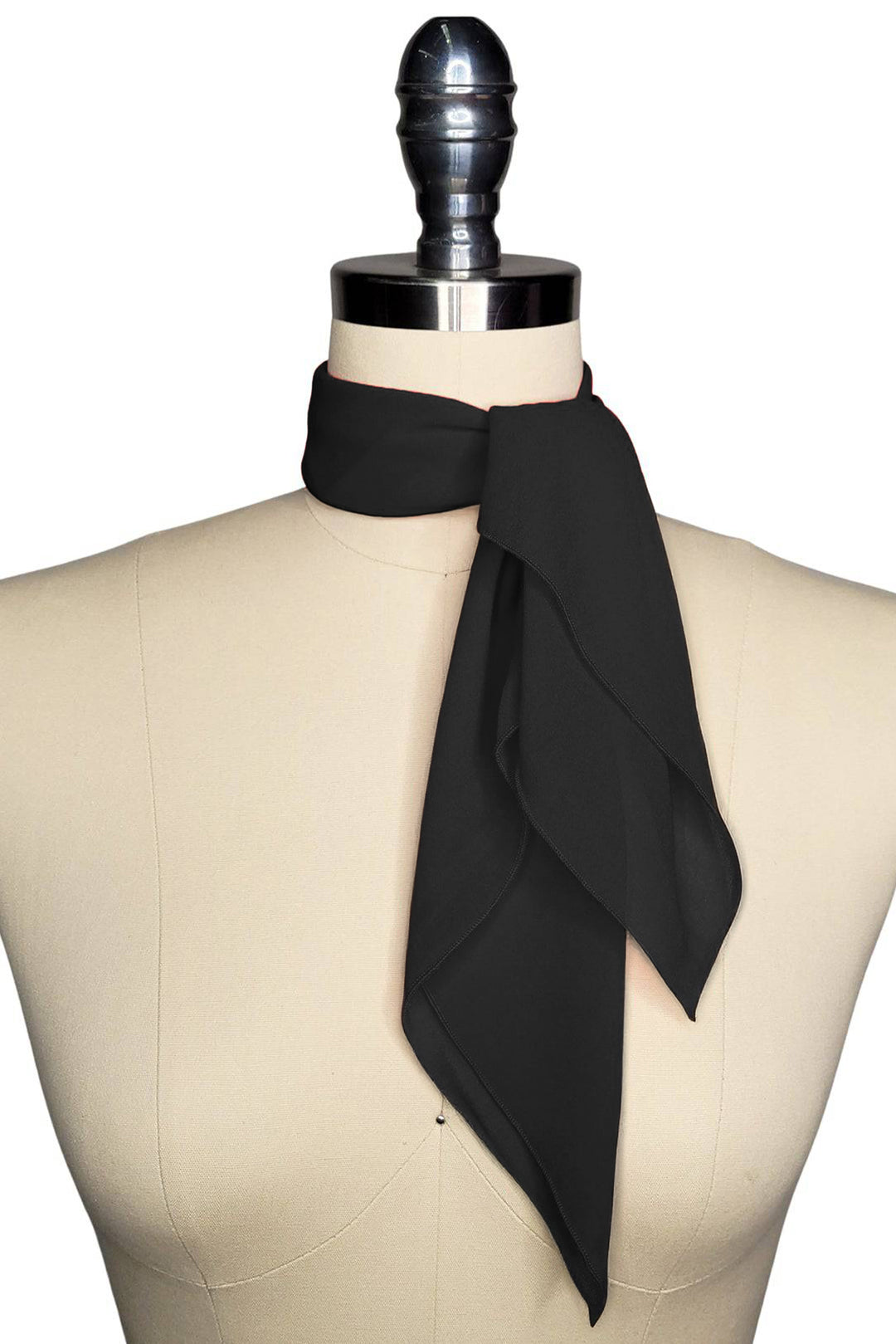 Meet Me In Paris Follies Scarf (Black) - Kitten D'Amour