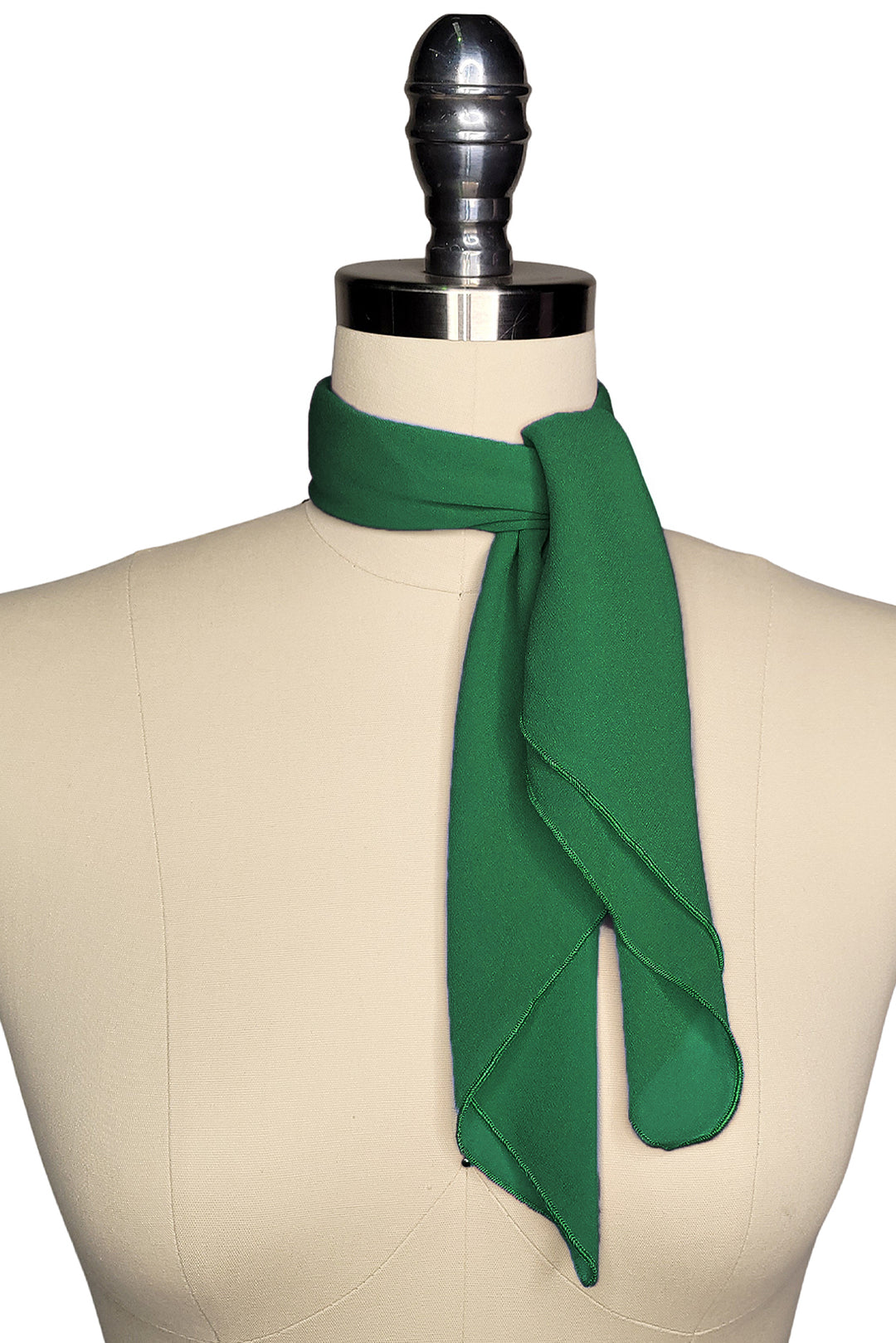 Meet Me In Paris Follies Scarf (Green) - Kitten D'Amour