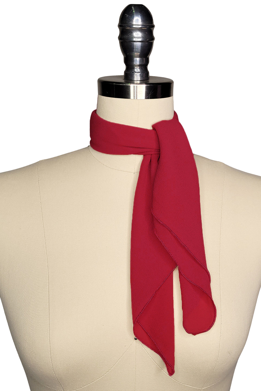 Meet Me In Paris Follies Scarf (Red) - Kitten D'Amour