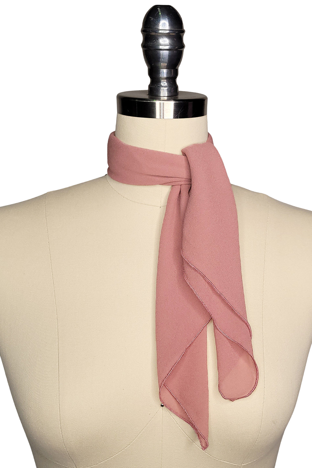 Meet Me In Paris Follies Scarf (Dusty Rose) - Kitten D'Amour