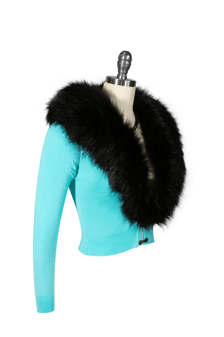 Arabella Wentworth Cardigan (Blue) - Kitten D'Amour