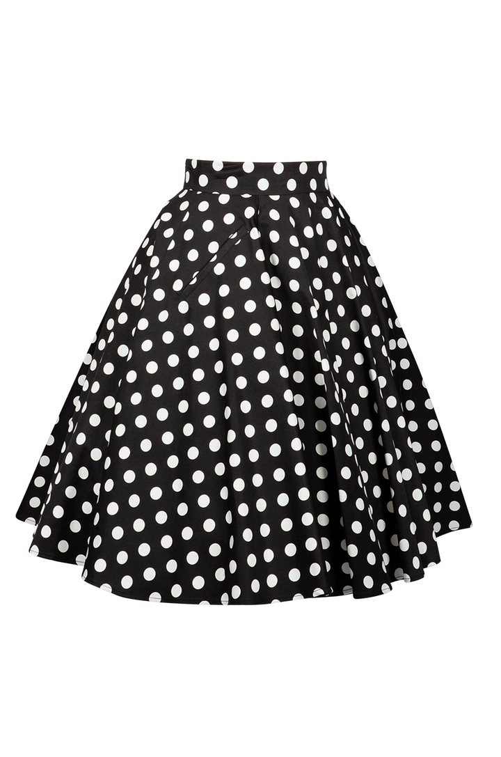 Spot Me In The Crowd Skirt - Kitten D'Amour