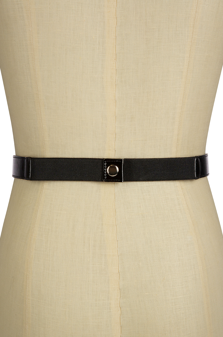 Pretty Kitty Follies Bow Belt (Black) - Kitten D'Amour