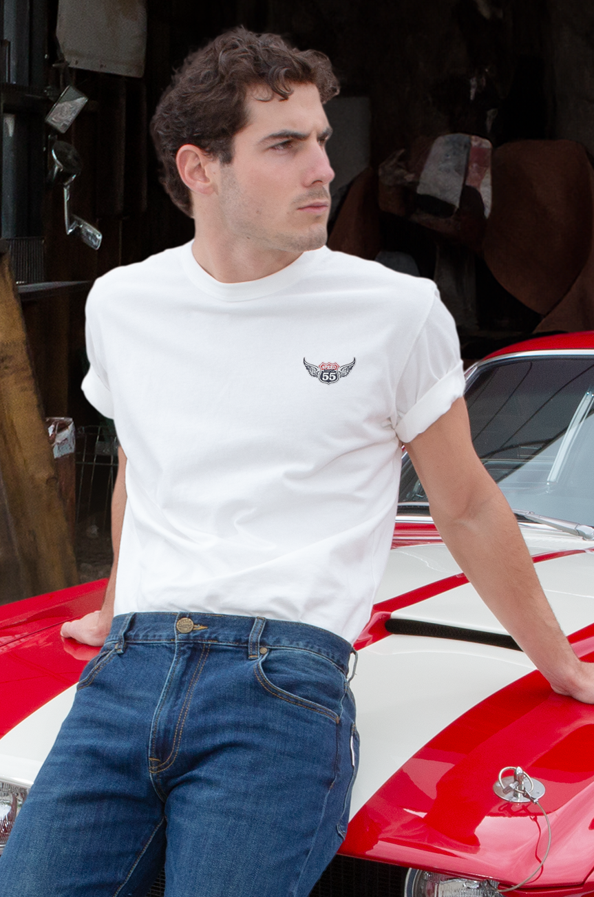 Speed Shop 55 T-Shirt (White) - Kitten D'Amour