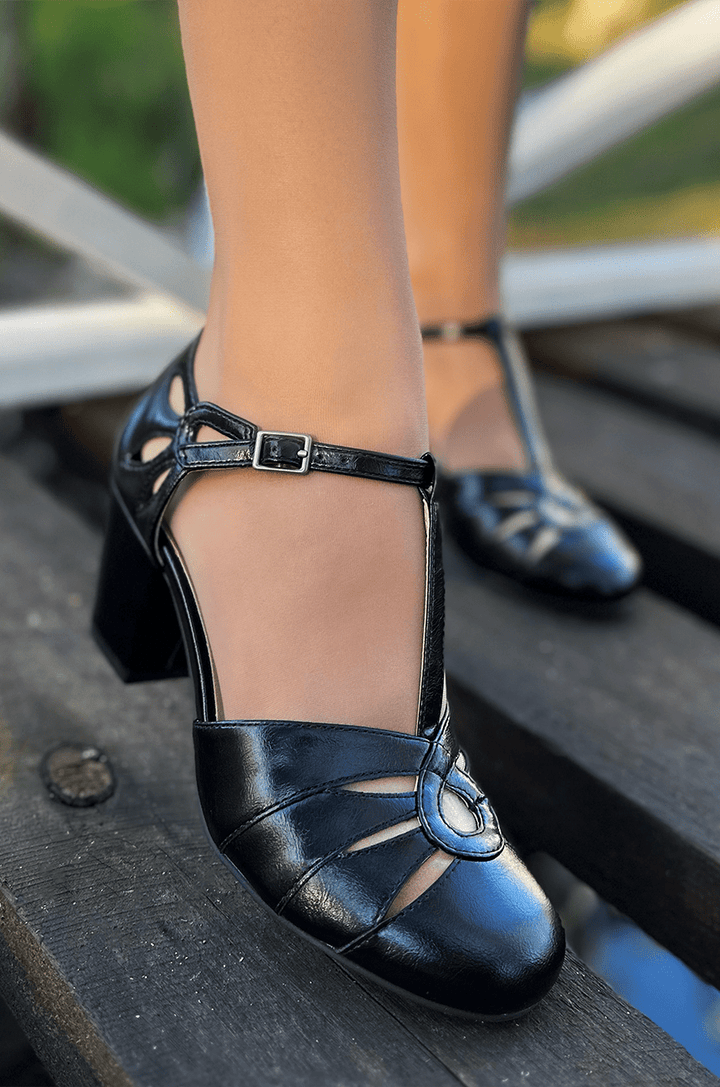 Jazz Shoe (Black) - Kitten D'Amour