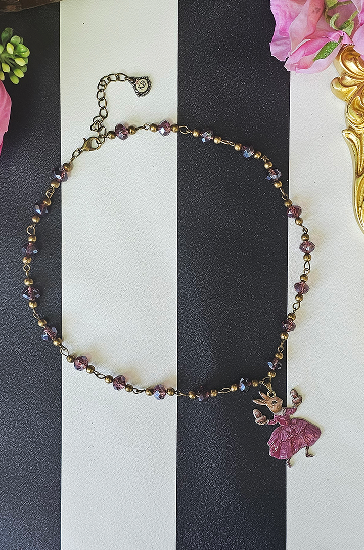 Once Upon A Time Follies Necklace - Millicent - Kitten D'Amour