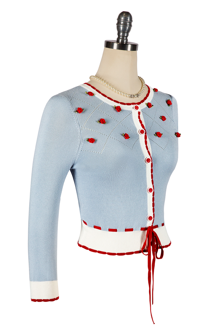 Joie De Vivre Cardigan 3/4 Sleeve - Kitten D'Amour