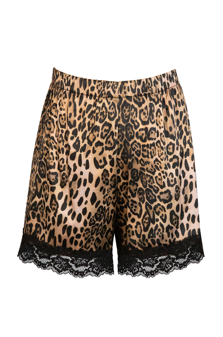 Queen Of The Jungle Silk Shorts - Kitten D'Amour