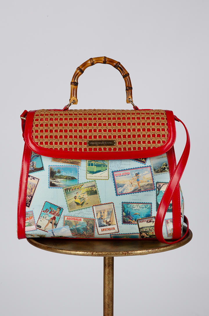 Wish You Were Here Handbag - Kitten D'Amour
