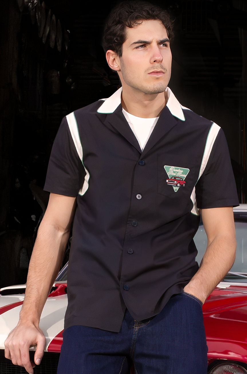Pasadena Shirt (Black) - Kitten D'Amour