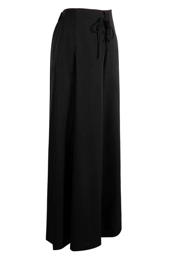 Cosette Wide Leg lace Up Pant - Kitten D'Amour