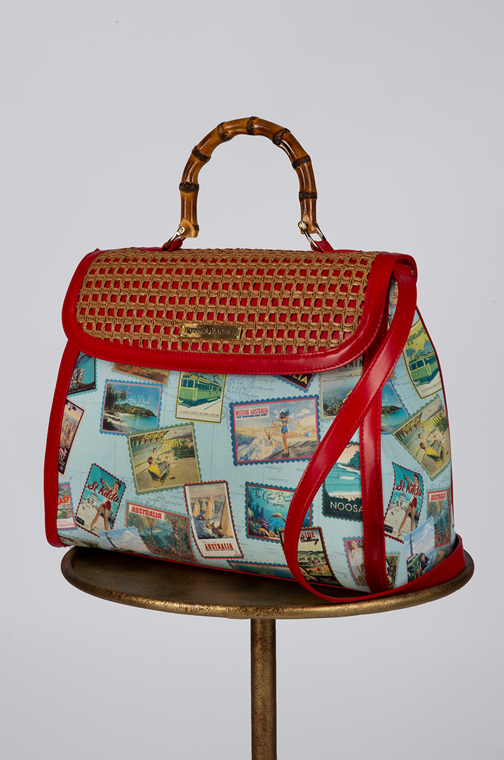 Wish You Were Here Handbag - Kitten D'Amour
