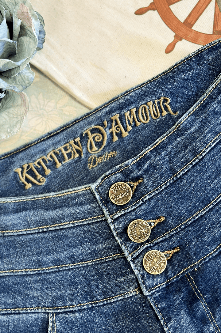 Tennessee Jean (Light Denim) - Kitten D'Amour