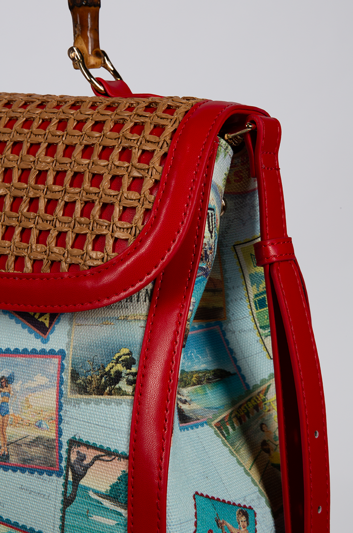 Wish You Were Here Handbag - Kitten D'Amour