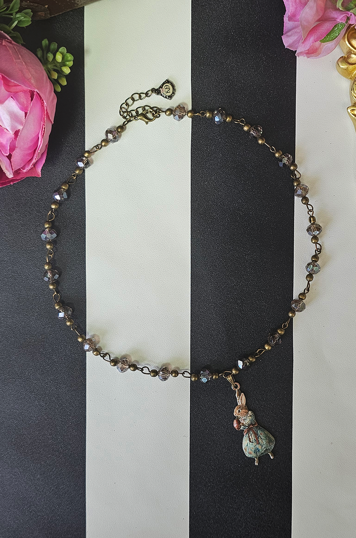 Once Upon A Time Follies Necklace - Hyacinth - Kitten D'Amour