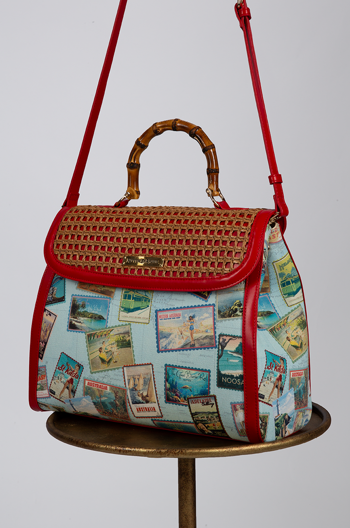 Wish You Were Here Handbag - Kitten D'Amour