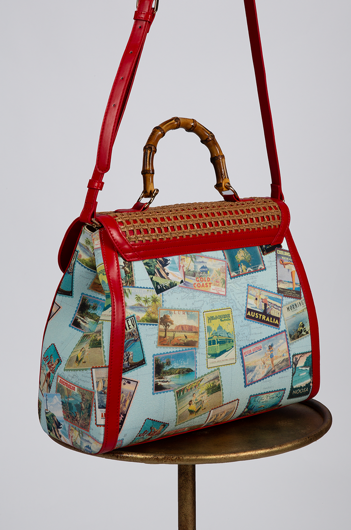 Wish You Were Here Handbag - Kitten D'Amour