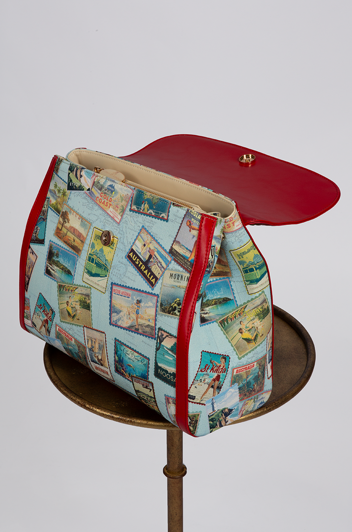 Wish You Were Here Handbag - Kitten D'Amour
