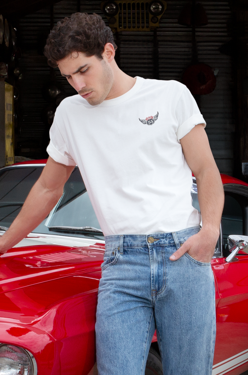 Speed Shop 55 T-Shirt (White) - Kitten D'Amour