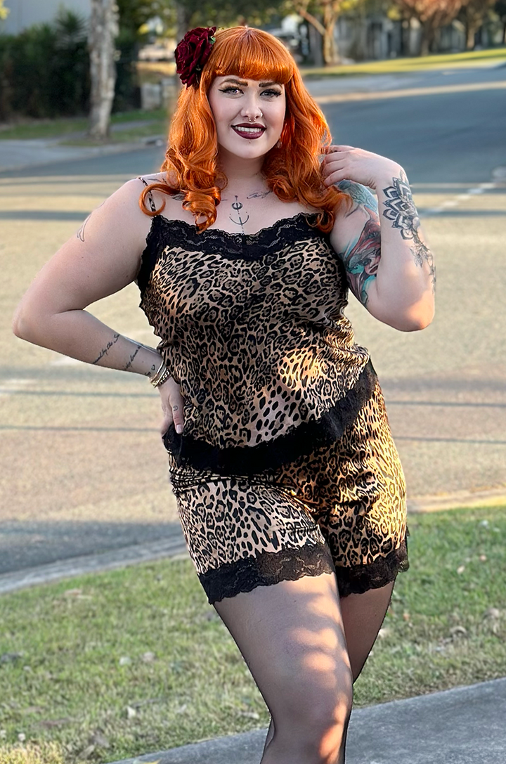 Queen Of The Jungle Camisole - Kitten D'Amour