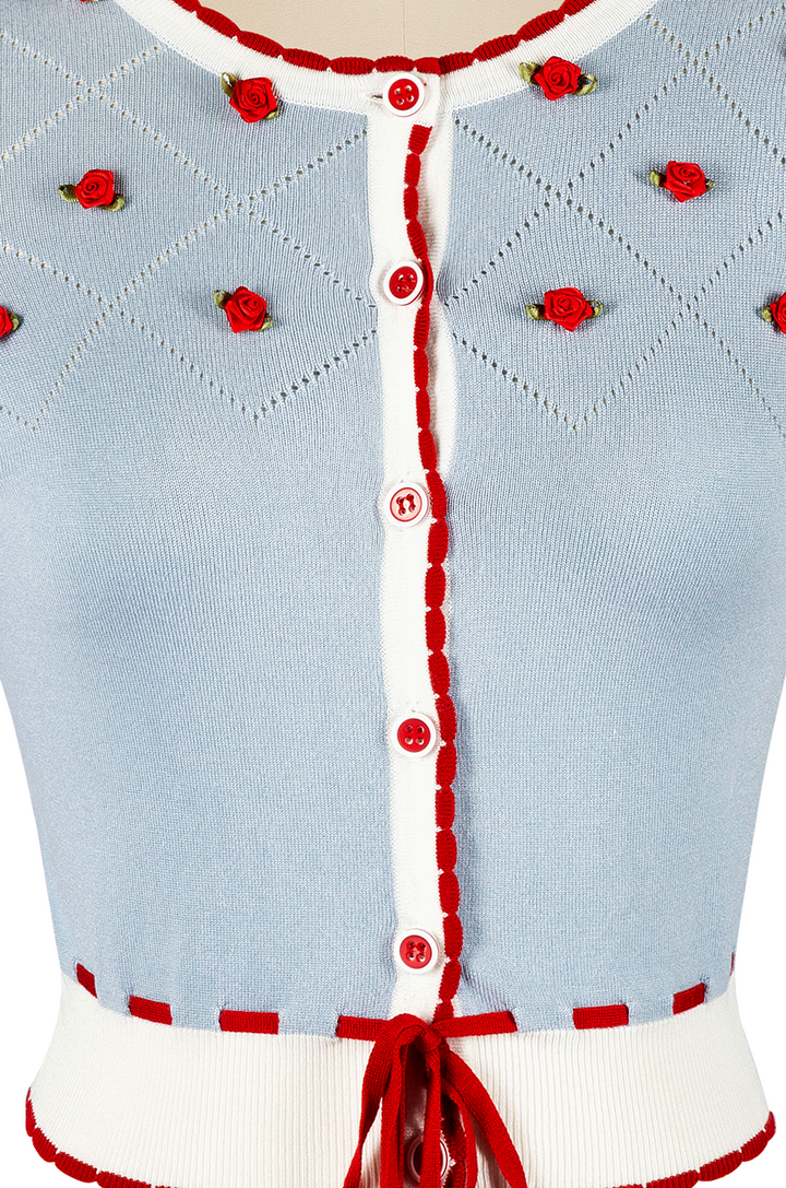 Joie De Vivre Cardigan 3/4 Sleeve - Kitten D'Amour