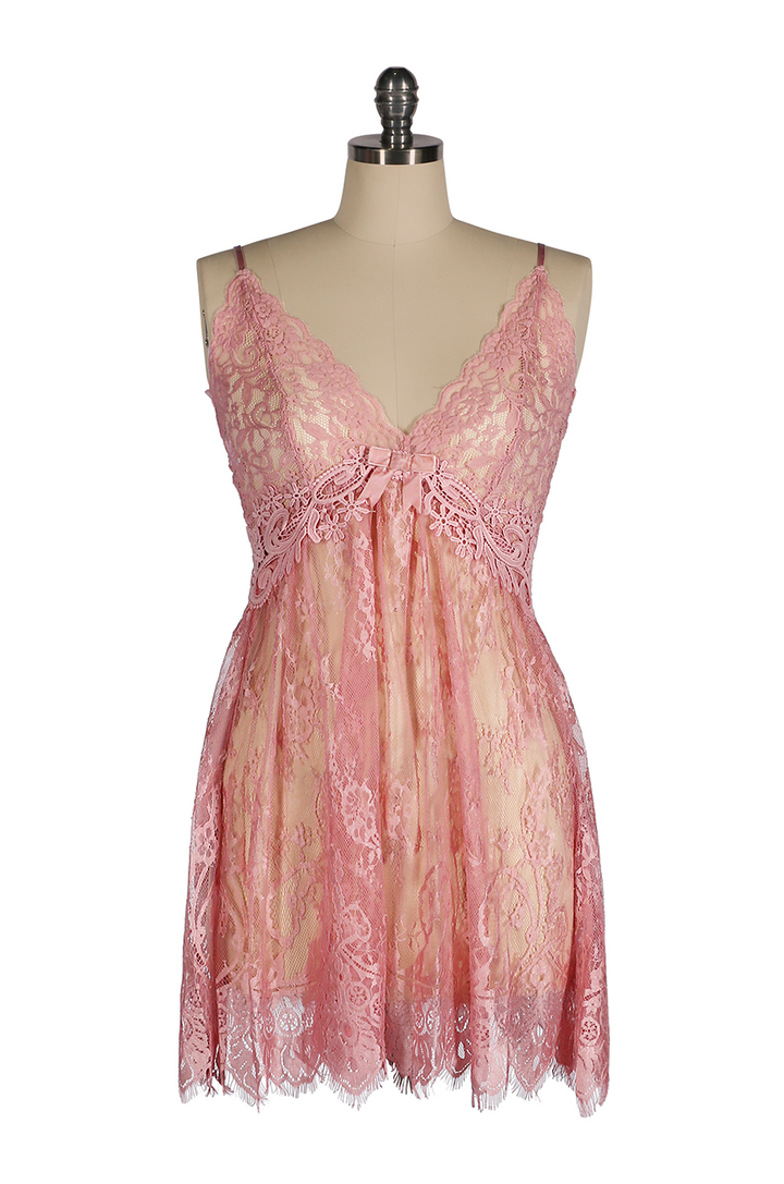 D'Amour Chemise (Pink) - Kitten D'Amour