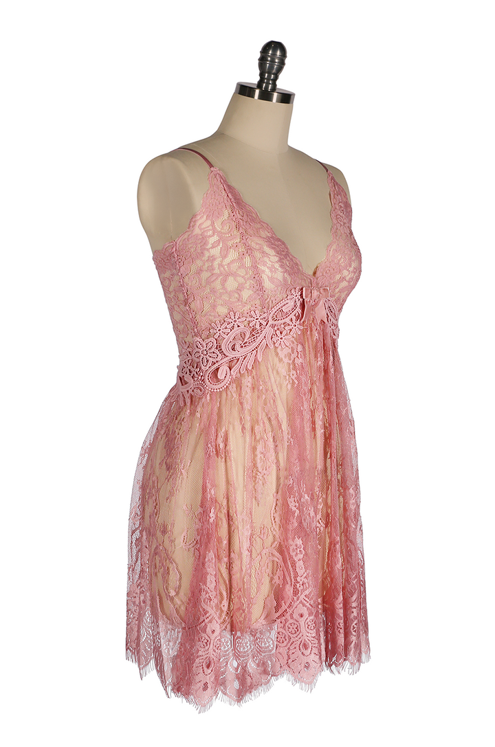 D'Amour Chemise (Pink) - Kitten D'Amour