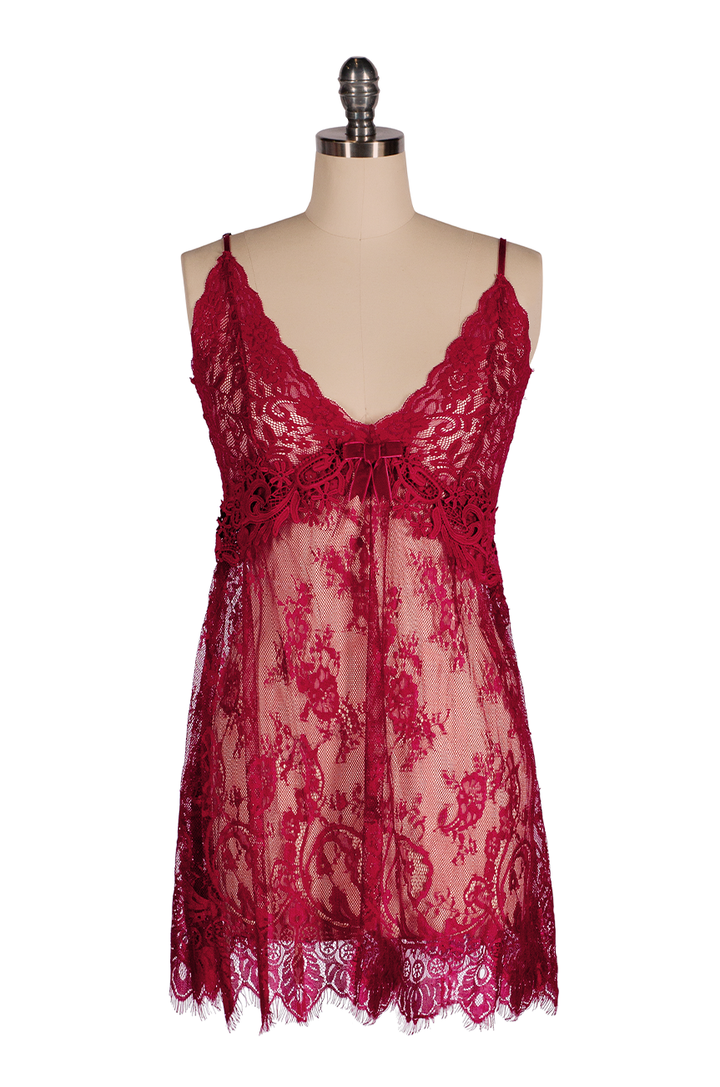 D'Amour Chemise (Red) - Kitten D'Amour