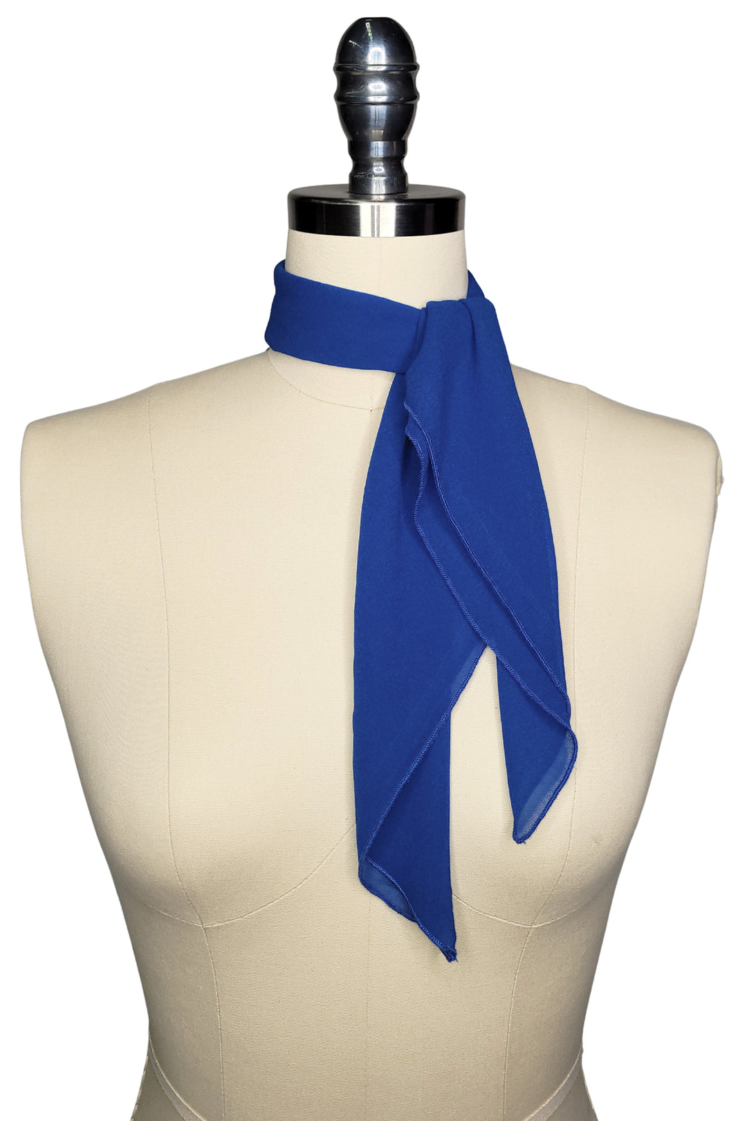 Verona Square Neck Scarf (Blue) - Kitten D'Amour