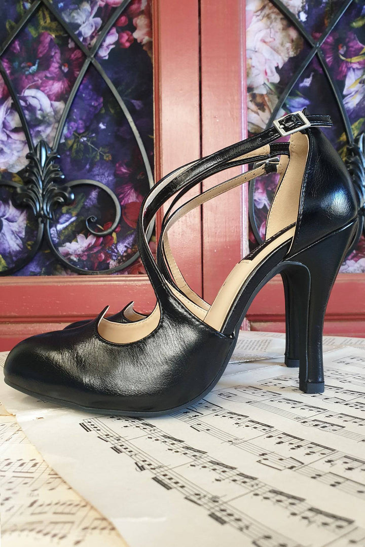 Vixen Shoe (Black) - Kitten D'Amour