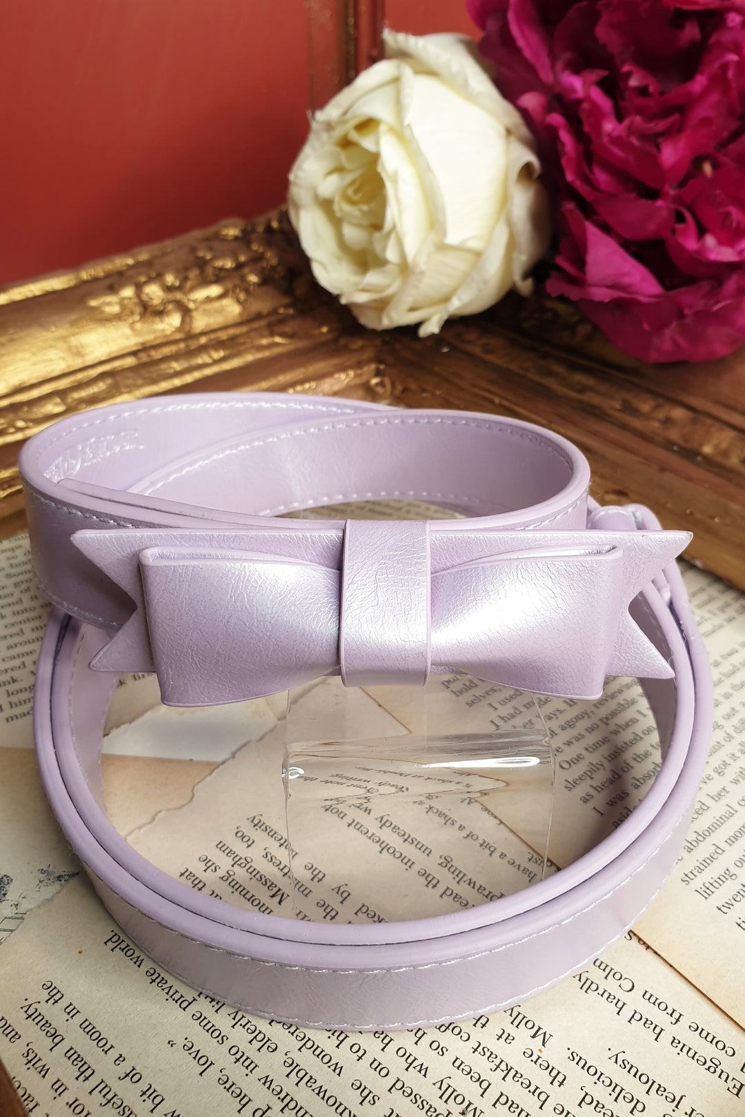 Charm School Belt (Lavender) - Kitten D'Amour