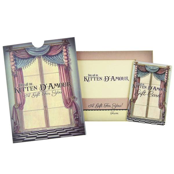 INSTANT Online Gift Card - Kitten D'Amour