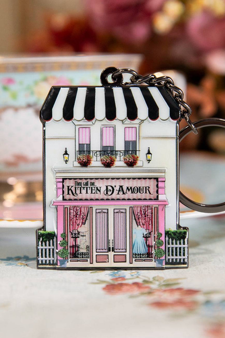 D'Amour Shopfront Keyring - Kitten D'Amour