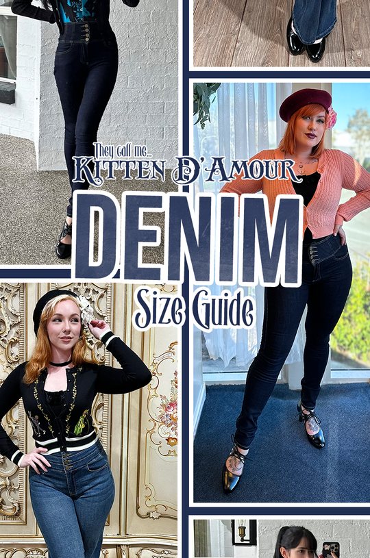 Kitten D'Amour: All New Denim Size Guide!