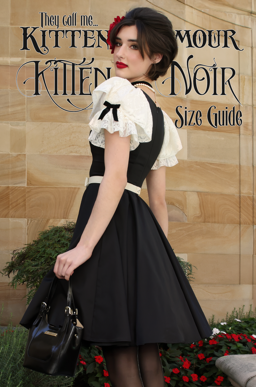 Kitten Noir: Design Inspiration and Size Guide