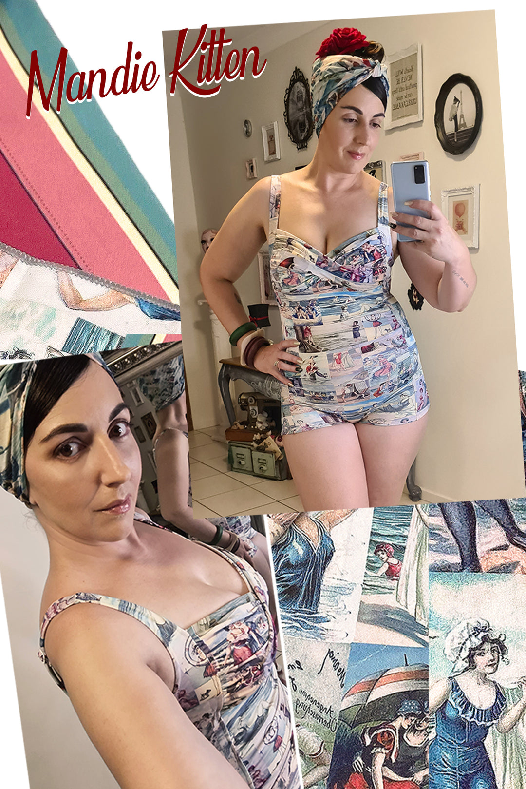 'By The Sea' Swimsuit Review - Featuring Mandie Kitten!