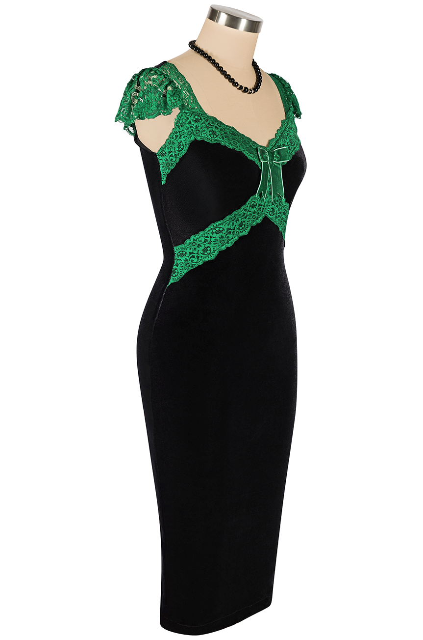Heirloom Velvet Wiggle Dress