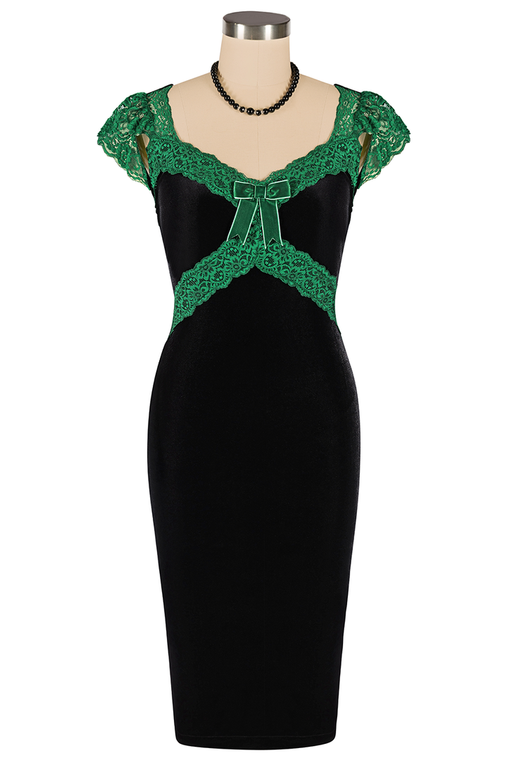 Heirloom Velvet Wiggle Dress