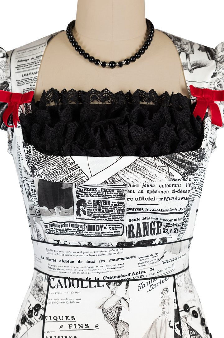 Read All About It Wiggle Dress