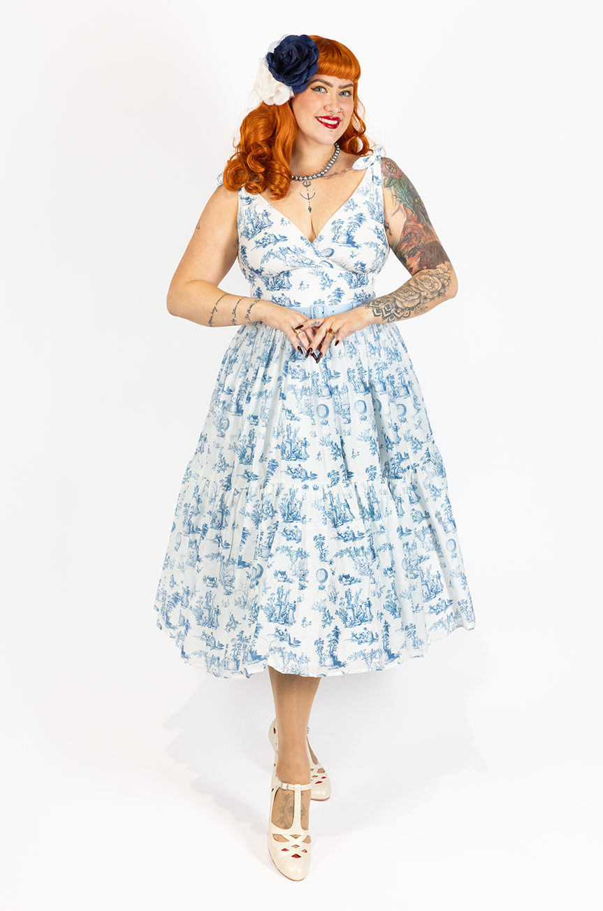 Provence Belted Dress 